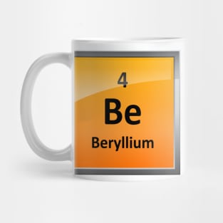 Beryllium Element Tile - Periodic Table Mug